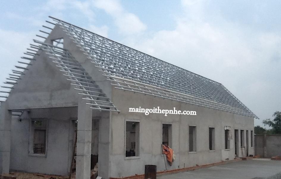 (VŨNG TÀU) TRUNG TÂM ĐÀO TẠO HỌC NGHỀ SỬ DỤNG KHUNG KÈO THÉP SGTRUSS DO VƯƠNG THỊNH THI CÔNG TRỌN GÓI