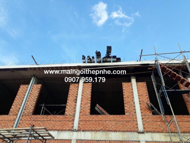  (BÌNH DƯƠNG) CÔNG TRÌNH NHÀ MÁY SANAKY SỬ DỤNG SGTRUSS -  KHỐI LƯỢNG kHUNG KÈO THÉP MẠ MÁI NGÓI 3.500M2 