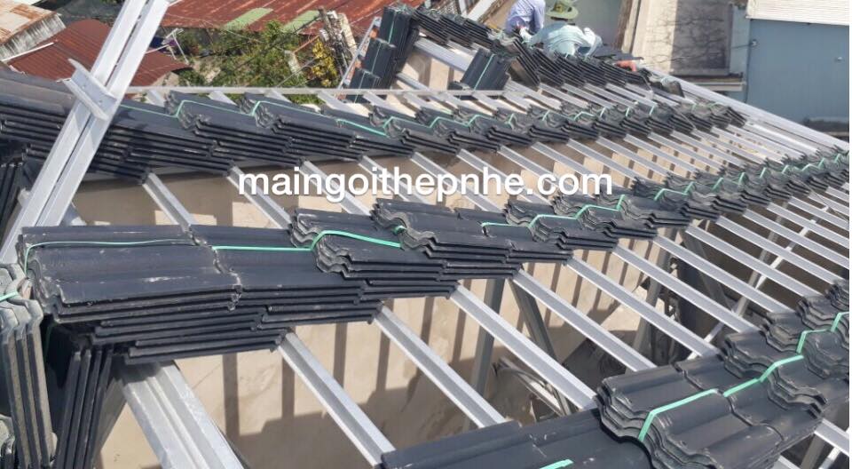 (QUẬN 2) MÁI NHÀ ANH TÍN SỬ DỤNG KHUNG KÈO SGTRUSS DO VƯƠNG THỊNH THI CÔNG TRỌN GÓI 