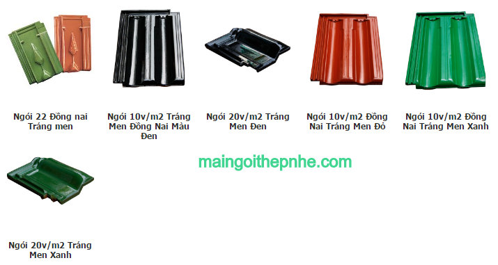 NGÓI TRÁNG MEN ĐỒNG NAI